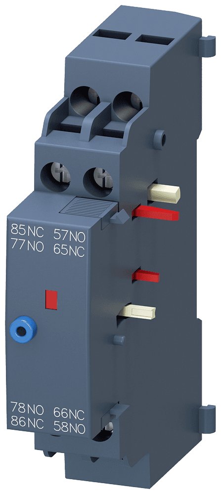 signaling switch for circuit breaker 3RV2 with screw terminal by Siemens