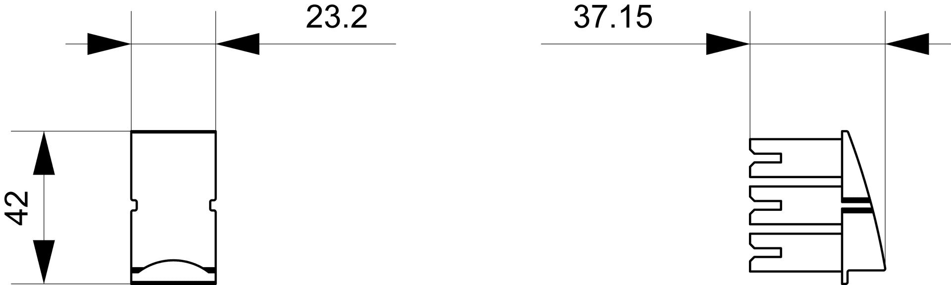 Extension connector between 2 extension blocks - Image 2