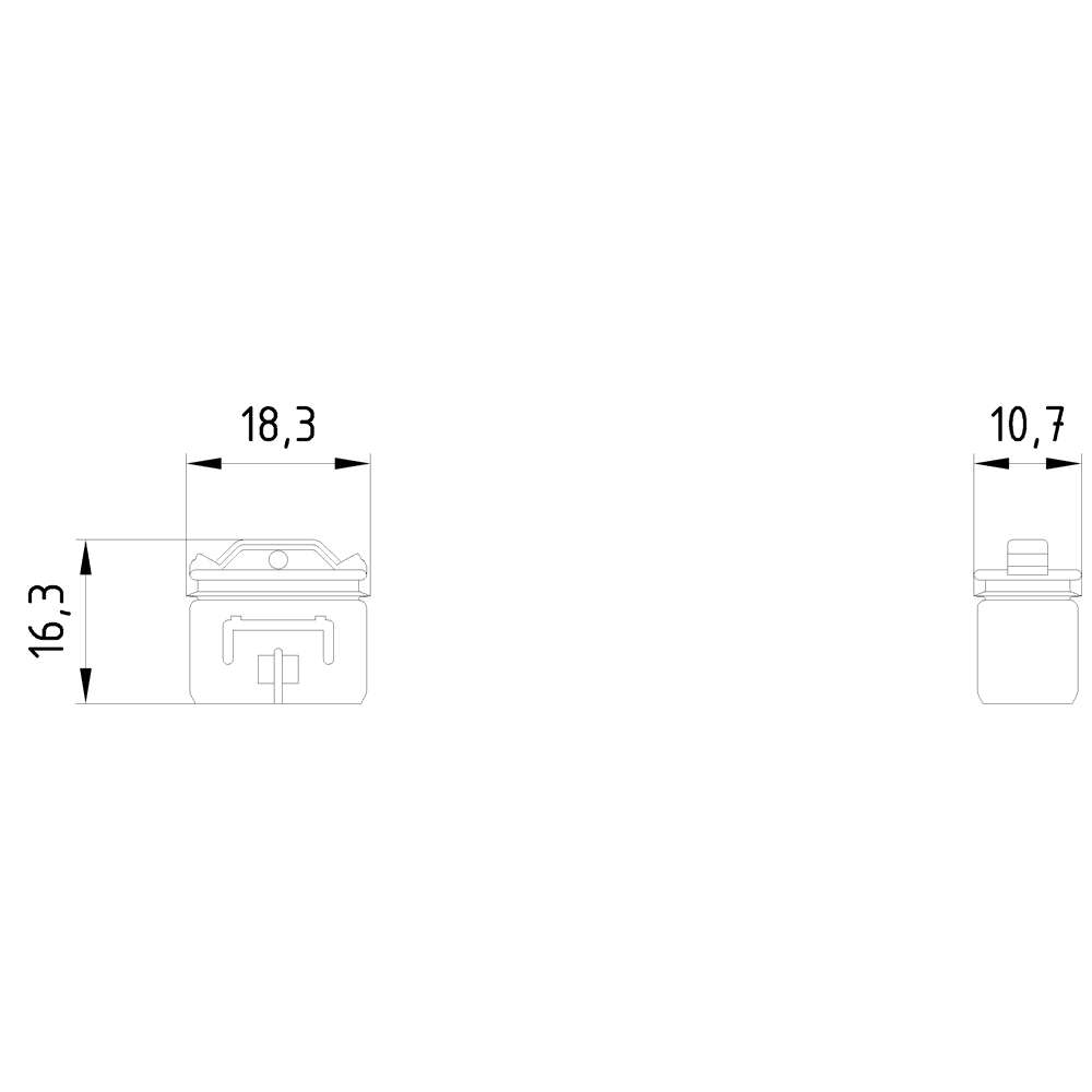 Interface cover for operator panel 3RA69350A and SIMOCODE 3UF7 - Image 2