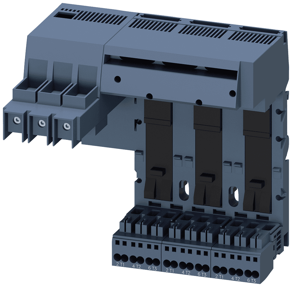 Infeed left Connection main circuit: input: Screw by Siemens