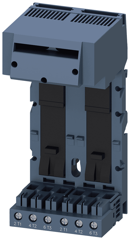 Twin extension block Connection main circuit: screw terminal 2 slots for compact load feeders by Siemens