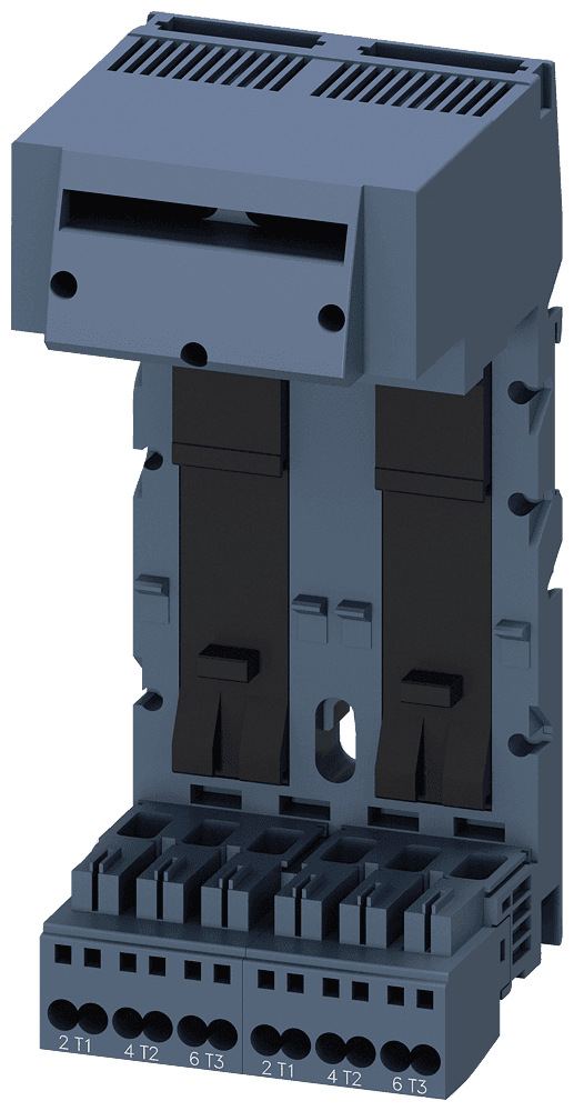 Twin extension block Connection main circuit: Spring-type terminal 2 slots for compact load feeders by Siemens
