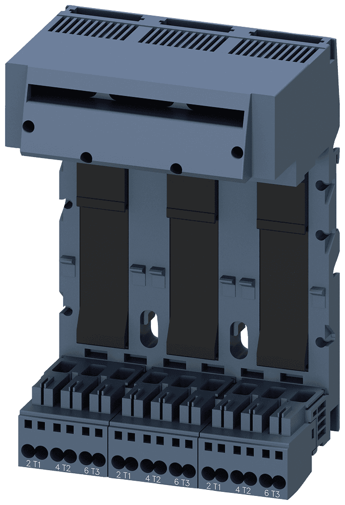 Triple extension block Connection main circuit: Spring-type terminal 3 slots for compact load feeders by Siemens