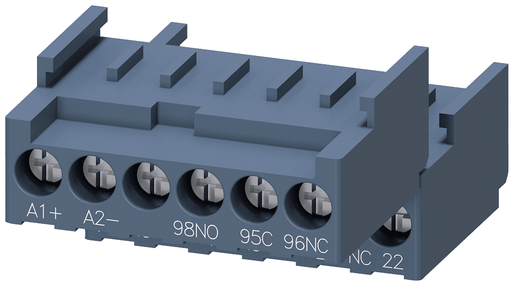 Control circuit terminals 3RA61 Screw-type technology 2 terminals per pack by Siemens