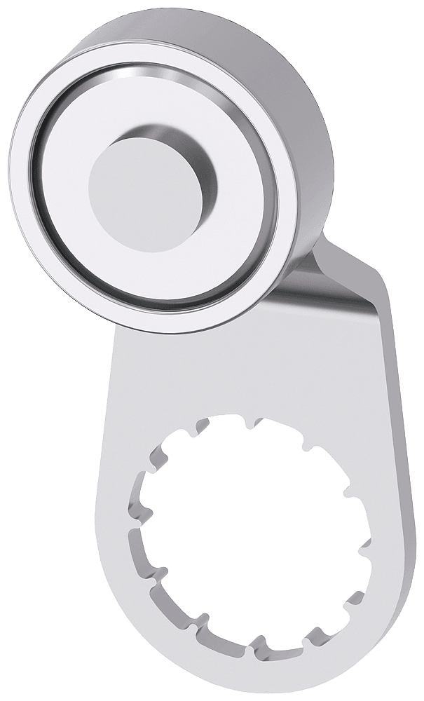 twist lever for position switch 3SE51 metal lever 27 mm long by Siemens