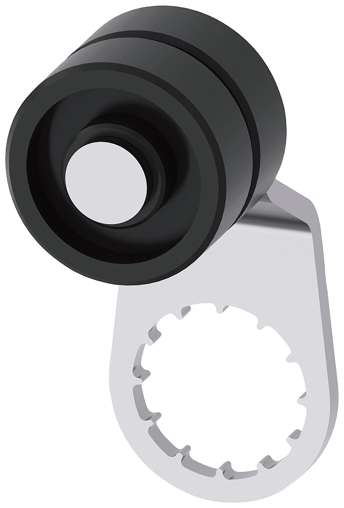 twist lever for position switch 3SE51 metal lever 27 mm long by Siemens