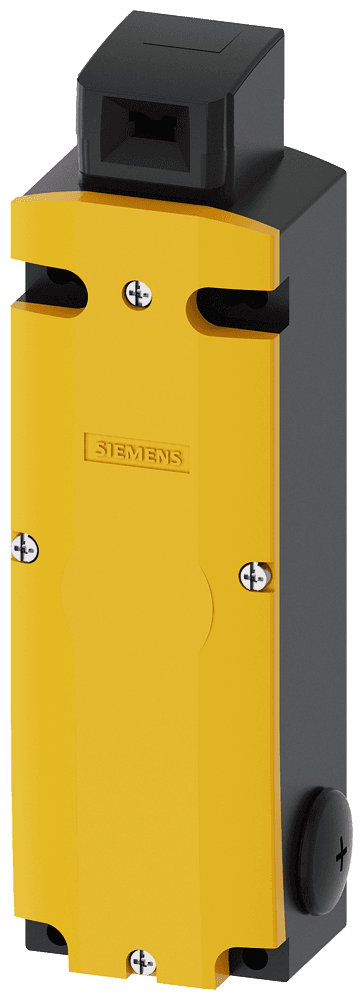 safety position switch with guard lock locking force 2600 N 5 approach directions solenoid-locked magnet voltage 24 V DC monitoring actuator 2 NC/1 NO monitoring magnet 2 NC/1 NO supplied without actuator by Siemens