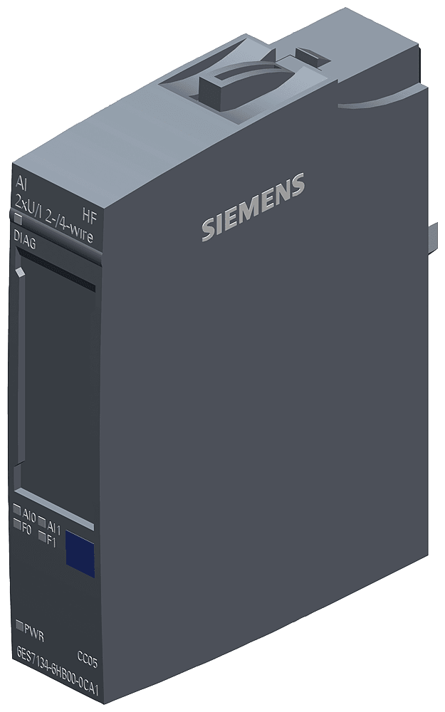 SIPLUS ET 200SP AI 2xU/I 2/4-W HF based on 6ES7134-6HB00-0CA1 with conformal coating by Siemens
