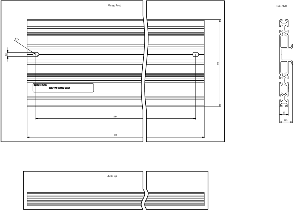 SIMATIC system rail - Image 2