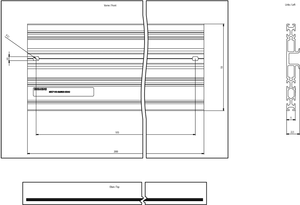 SIMATIC system rail - Image 2