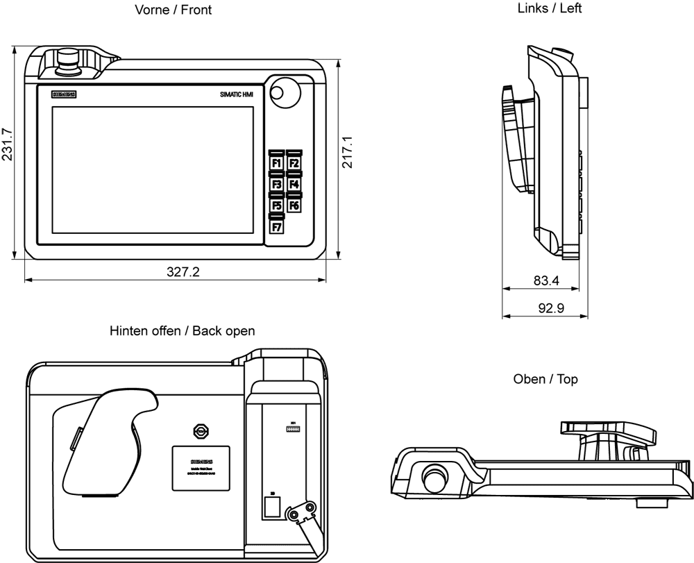 SIMATIC HMI IWP10F Mobile WebClient - Image 2