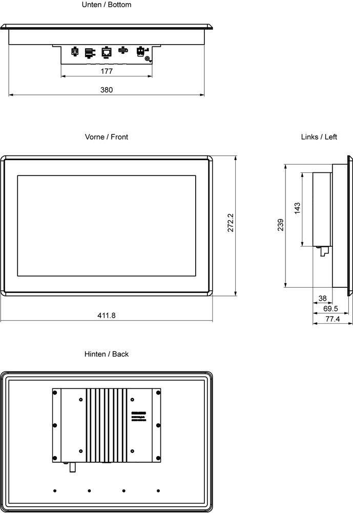 SIMATIC IFP 1500 V2 ext. hygienic - Image 2