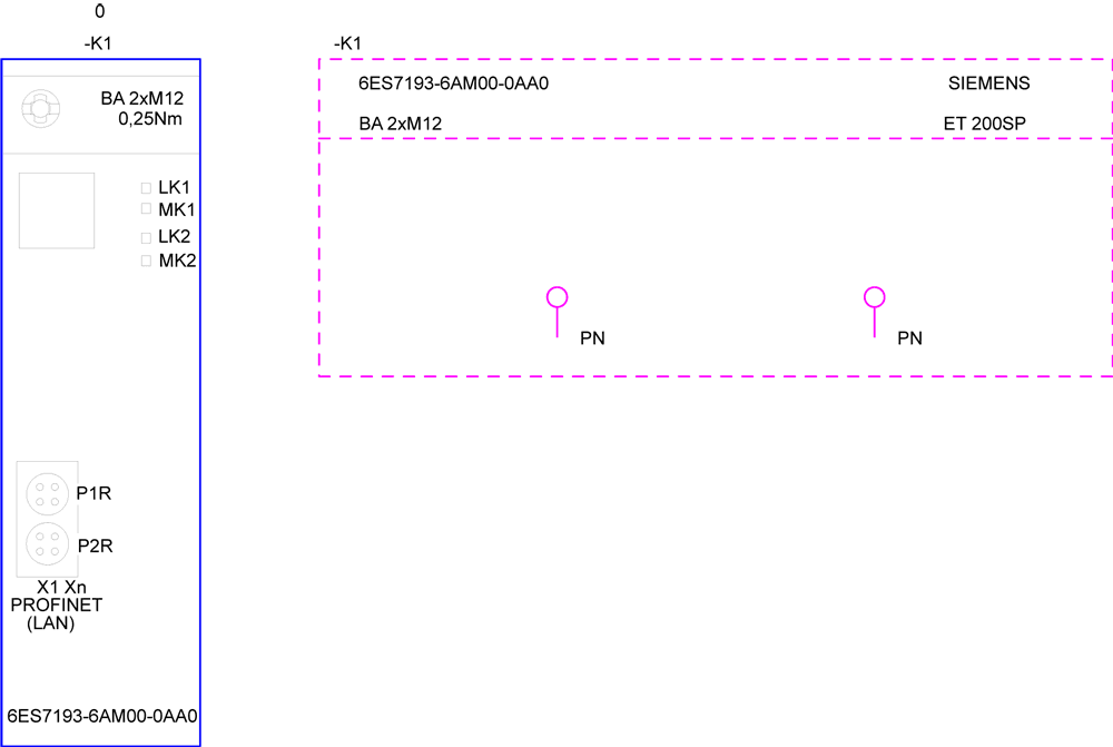 SIPLUS ET 200SP BA 2xM12 based on 6ES7193-6AM00-0AA0 with conformal coating - Image 4