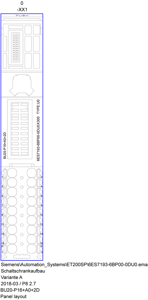 SIPLUS ET 200SP BU20-P16+A0+2D based on 6ES7193-6BP00-0DU0 with conformal coating - Image 4