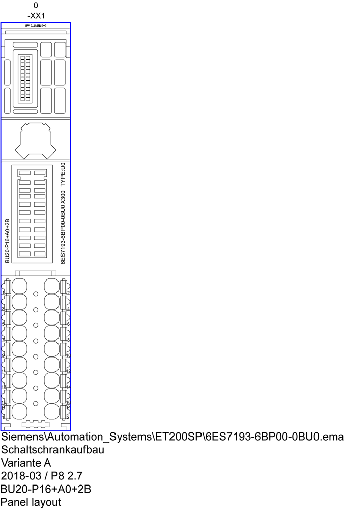 SIPLUS ET 200SP BU20-P16+A0+2B TX rail based on 6ES7193-6BP00-0BU0 with conformal coating - Image 4