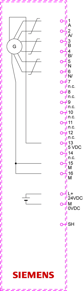 SIPLUS ET 200SP F-TM Count HF RAIL based on 6ES7136-6CB00-0CA0 with conformal coating OT1: -25...+55 °C ST1/2: 70 °C for 10 minutes . 1x1 Vpp sin/cos HF - Image 4