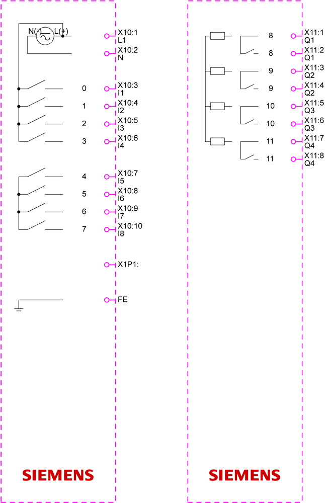 SIPLUS LOGO! 230RCE based on 6ED1052-1FB08-0BA2 with conformal coating -25...+60 °C startup -20 °C . logic module display power supply / I/O 115 V/230 V/relay - Image 4