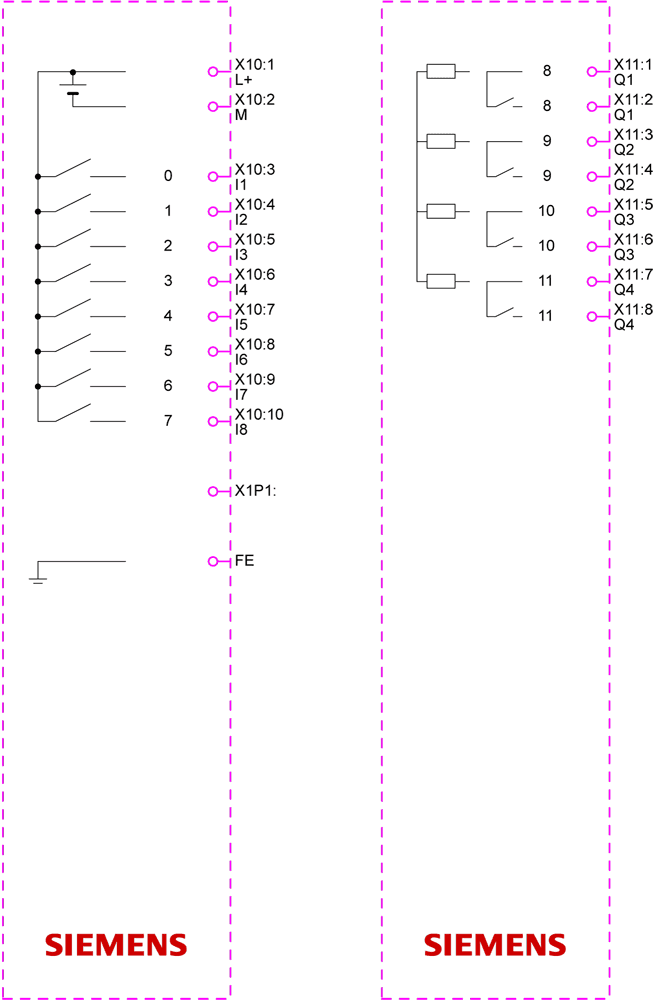 SIPLUS LOGO! 12/24RCE based on 6ED1052-1MD08-0BA2 with conformal coating -25...+60 °C startup -20 °C . logic module display power supply / I/O: 12/ 24 V DC/relay - Image 4