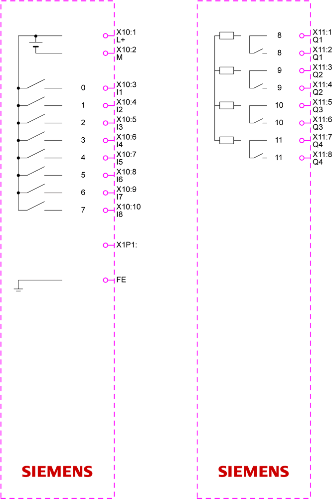 SIPLUS LOGO! 12/24RCEO based on 6ED1052-2MD08-0BA2 with conformal coating -40...+70 °C startup -25 °C . logic module power supply / I/O: 12/24 V DC/relay - Image 4