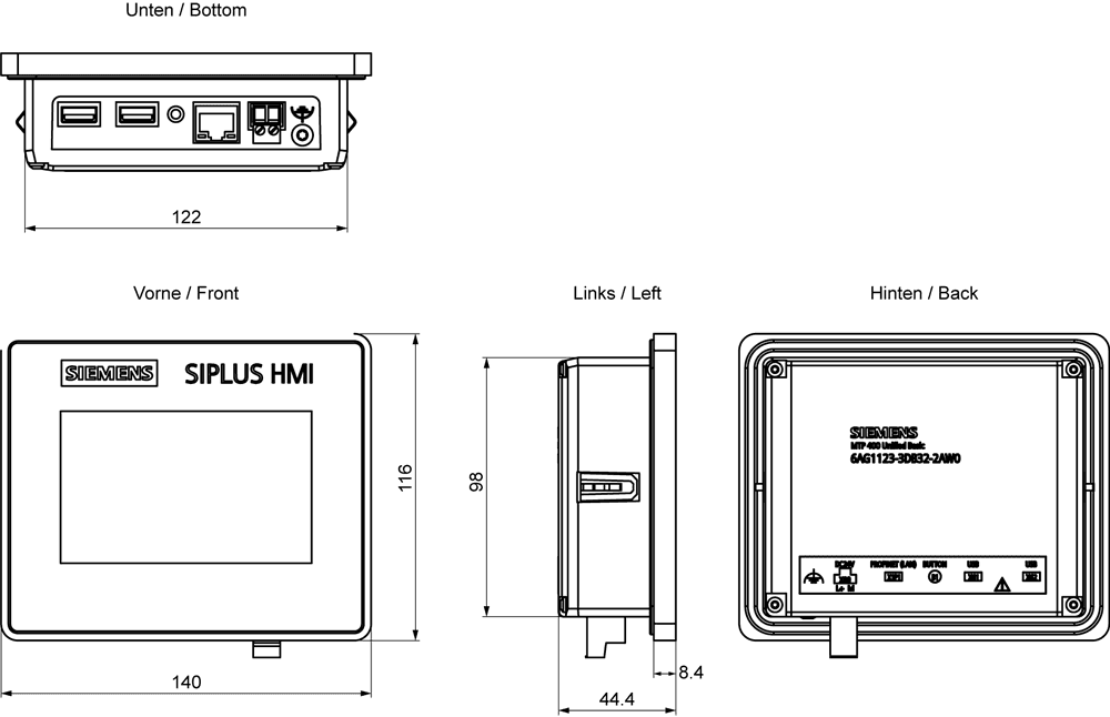 SIPLUS HMI MTP400 - Image 2