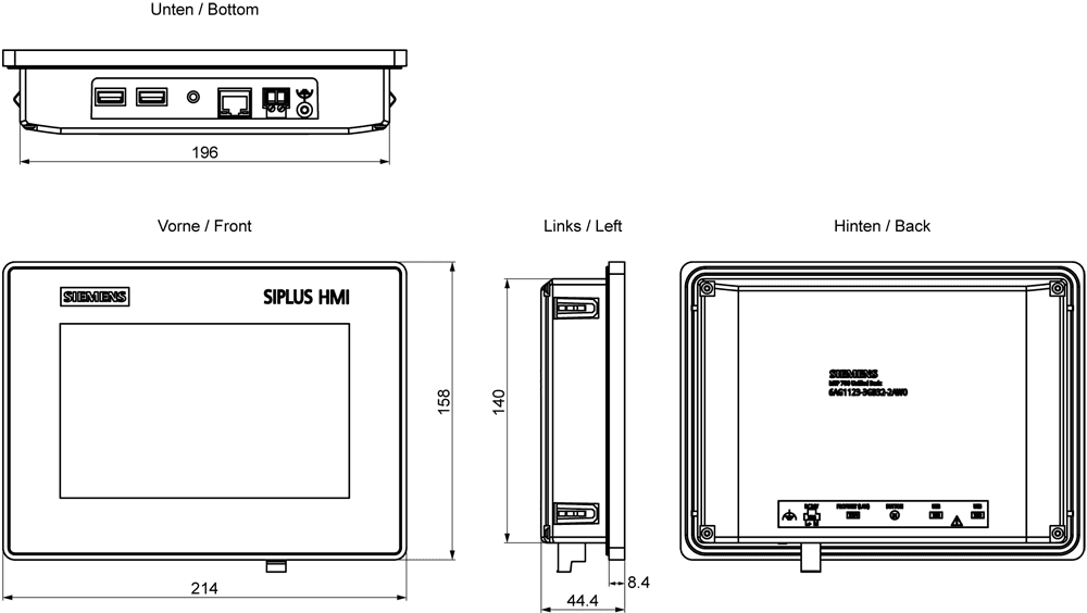 SIPLUS HMI MTP700 - Image 2