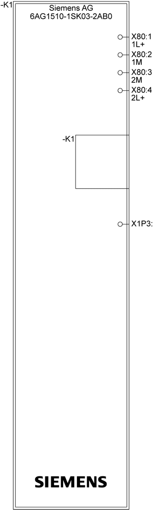 SIPLUS ET 200SP CPU 1510SP F-1 PN based on 6ES7510-1SK03-0AB0 with conformal coating -40...+60 °C . central processing unit with work memory 300 KB for program and 1 MB for data - Image 4