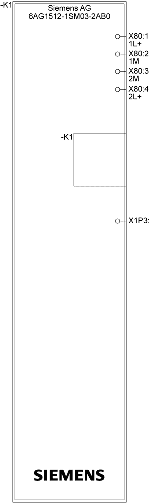 SIPLUS ET 200SP CPU 1512SP F-1 based on 6ES7512-1SM03-0AB0 with conformal coating -40...+60 °C . central processing unit with work memory 600 KB for program and 2 MB for data - Image 4