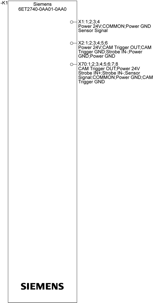 ISP-Y splitter M12 female to 2x M12 male permits the direct connection of Inspekto SmartLight ISP-SSLCB60 and various GigE cameras (e.g. Basler ace - Image 3