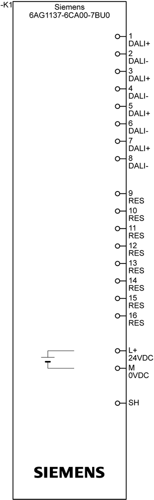 SIPLUS ET 200SP CM DALI based on 6ES7137-6CA00-0BU0 with conformal coating -40…+60 °C - Image 4