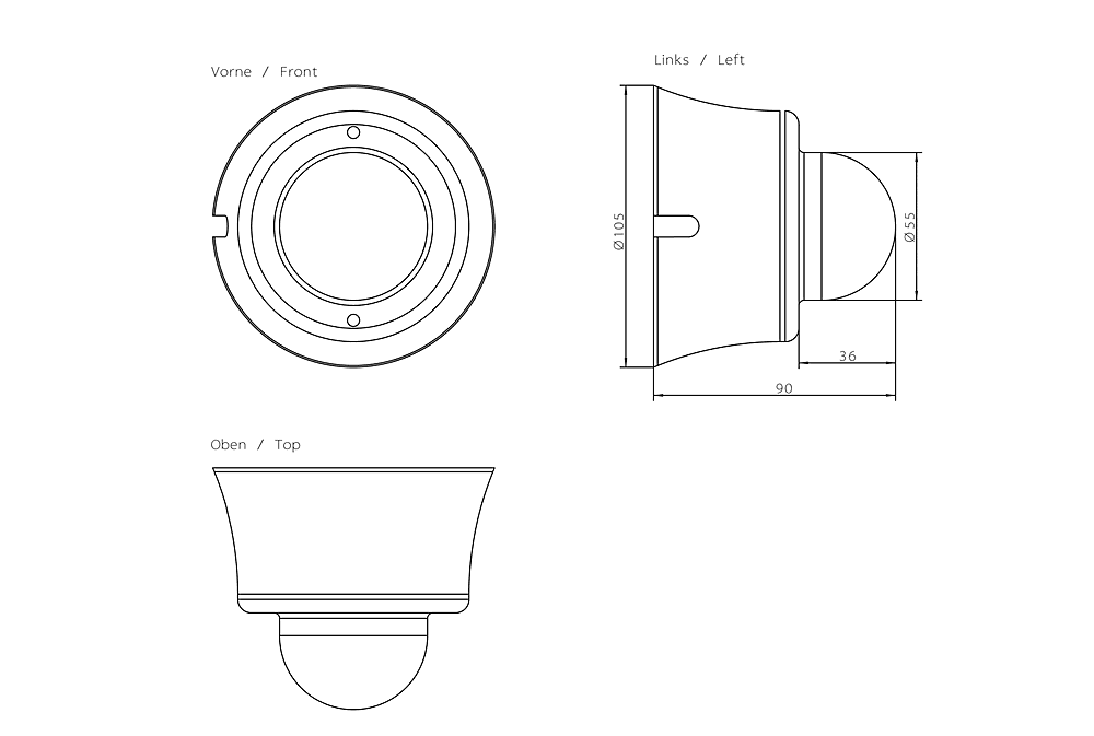Mounting kit for ANT795-6MN Mounting aid for installation of ANT795-6MN below roof - Image 2