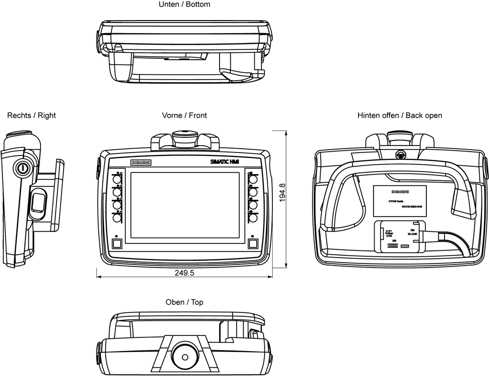 SIMATIC HMI KTP700F Mobile - Image 2