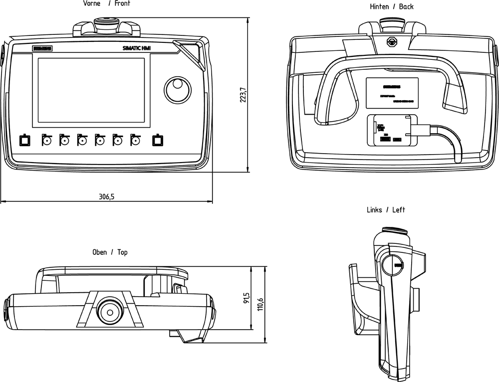 SIMATIC HMI KTP700F Mobile HW - Image 2