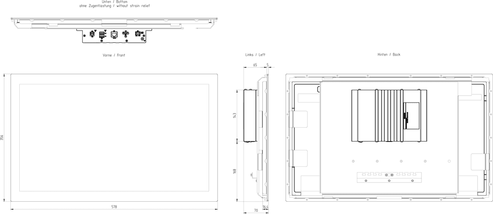 SIMATIC IFP 2400 frameless by Siemens