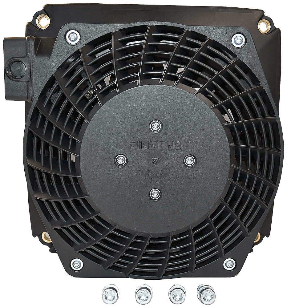 ***spare part*** 1PH813. fan DE-NDE Evo IP55 plastic enclosure note: setting of the motor starter protector to be checked by Siemens