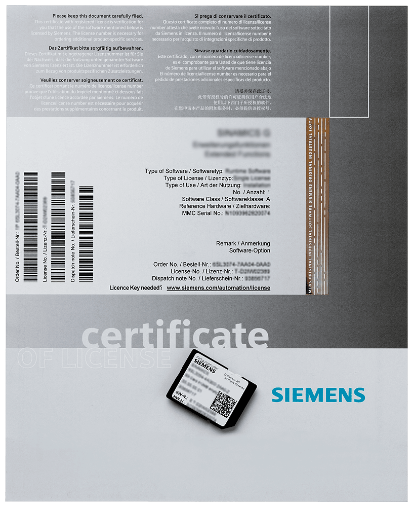 SIMATIC PressSafetyLibrary Press Safety Blocks S7-F/P Basic/Advanced (machine license) machine license per F-PLC by Siemens
