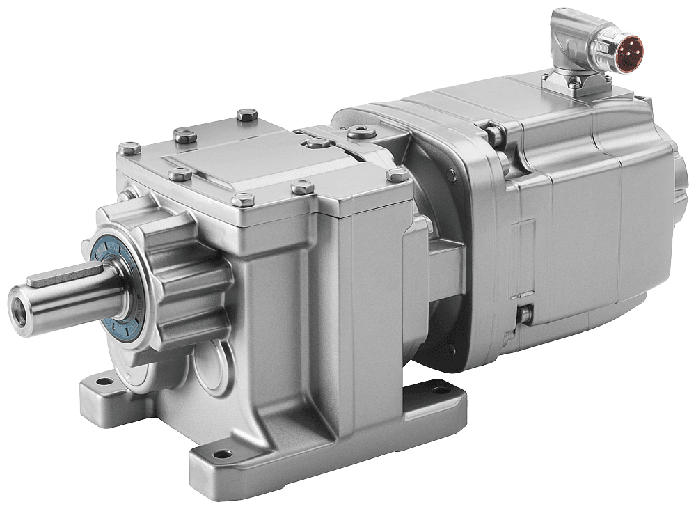 SIMOTICS S-1FG1 synchronous servo geared motor helical gearbox Z19 Motor type CT by Siemens