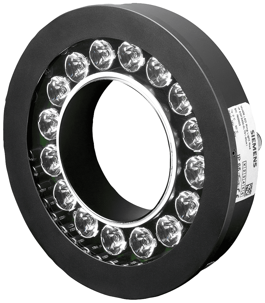 MV400 LED ring light IR clear Illuminant: LED 850 Nm; Lighting distance: 500 mm..3000 mm by Siemens