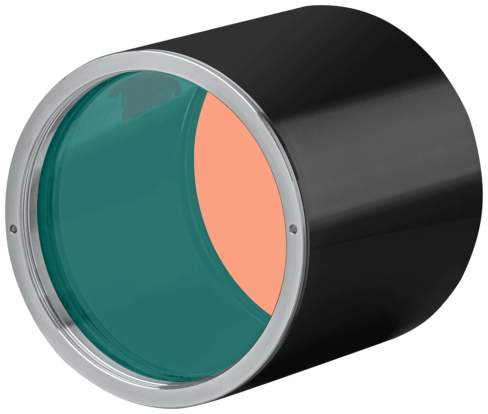 MV500 protective barrel glass degree of protection IP67 for MV500 devices face plate: glass enclosure: metal for lens length without/with built-in ring light 48.5 mm/23.9 mm For lens width without/with built-in ring light 60.4 mm/41.6 mm Suitable for lenses (MLFB): 6GF9001-1BL01 by Siemens