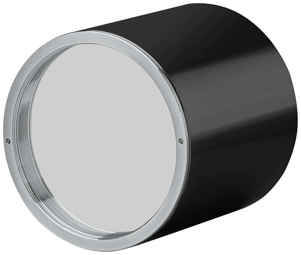 MV500 protective lens barrel IR degree of protection IP67 for MV500 devices face plate: IR /glass enclosure: metal for lens length without/with built-in ring light 48.5 mm/23.9 mm for lens width without/with built-in ring light 60.4 mm/41.6 mm suitable for lenses (MLFB): 6GF9001-1BL01 by Siemens