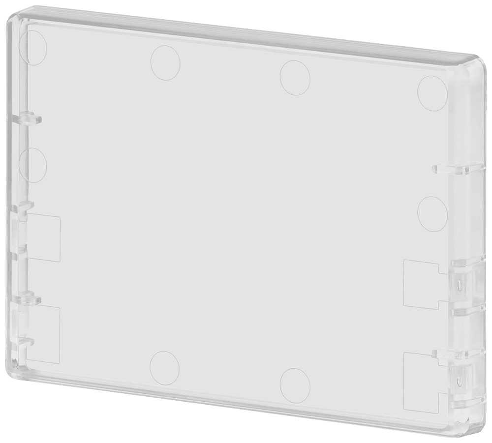 SIMATIC RF1000 clean room cover panel mounting for all access control readers of the RF1000 family. by Siemens