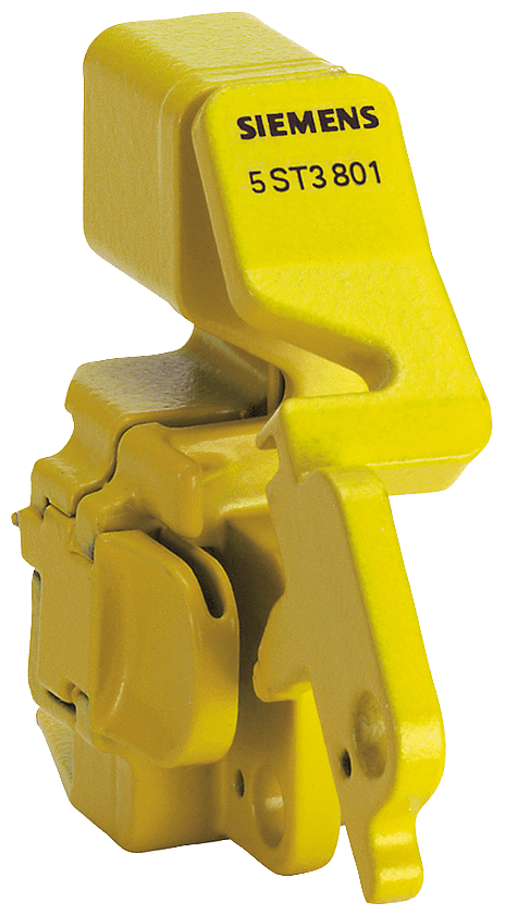 locking device with bracket lock for miniature circuit breaker D=70 mm (1 set in poly bag) for 5SY by Siemens