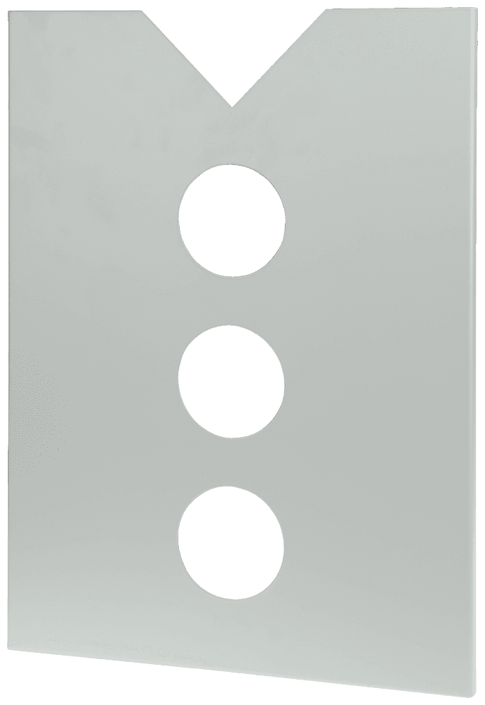 Circuit diagram pocket made of sheet steel by Siemens