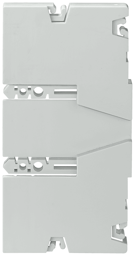 end plate for terminal cover can be snapped onto DIN rail by Siemens