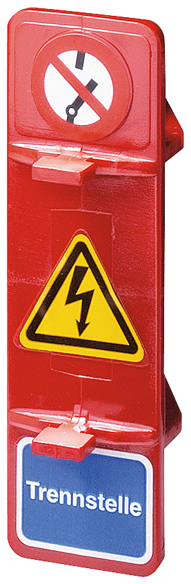Blanking insert for LV HRC fuse base by Siemens