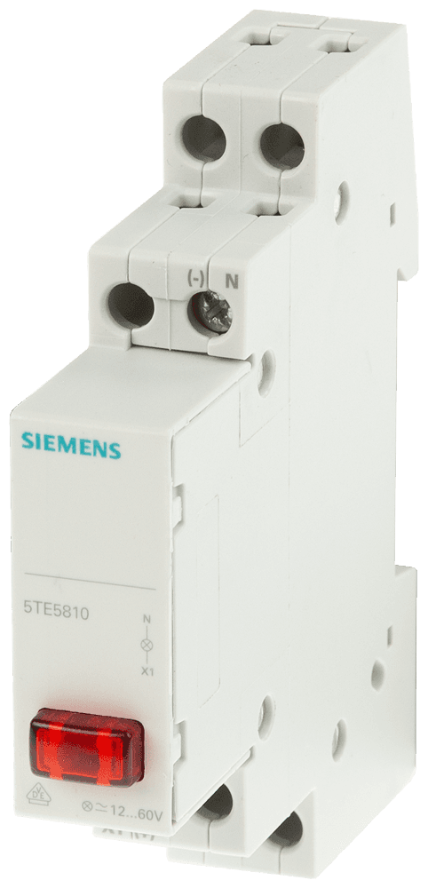 Indicator light 1 lamp 230 V red by Siemens
