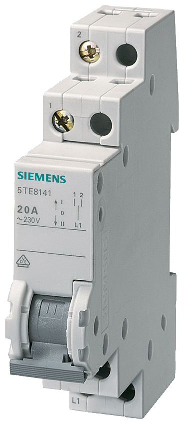 Group switch 20 A 2 groups by Siemens