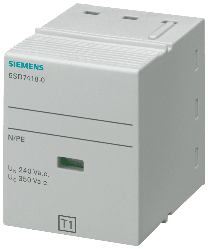 plug connector type 1 N-PE requirement class B by Siemens