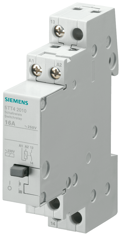 switching relay with 4 NO contact for 230V AC 16A control 230V AC by Siemens