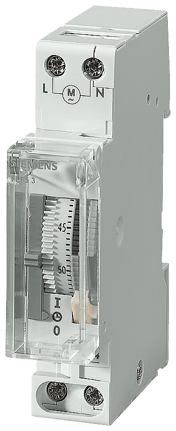 Quartz time switch Day 1 NO 230V/50-60Hz 1 MW by Siemens