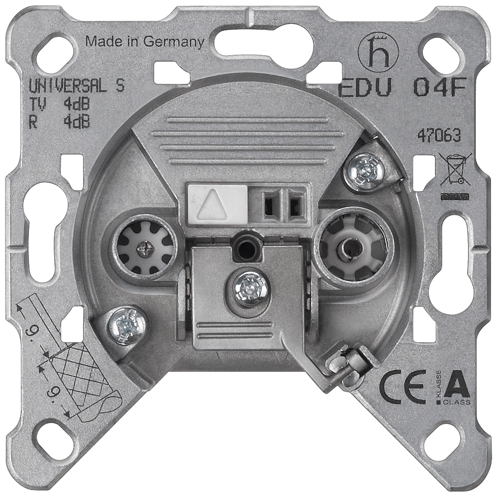 DELTA device insert Antenna spur line socket also for broadband by Siemens